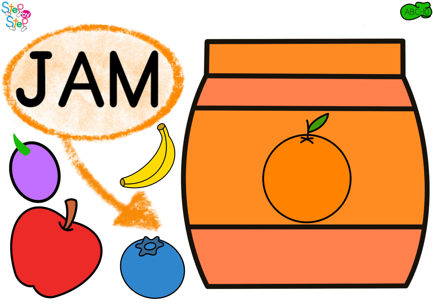 ABC Alphabet Flashcards (Book A)