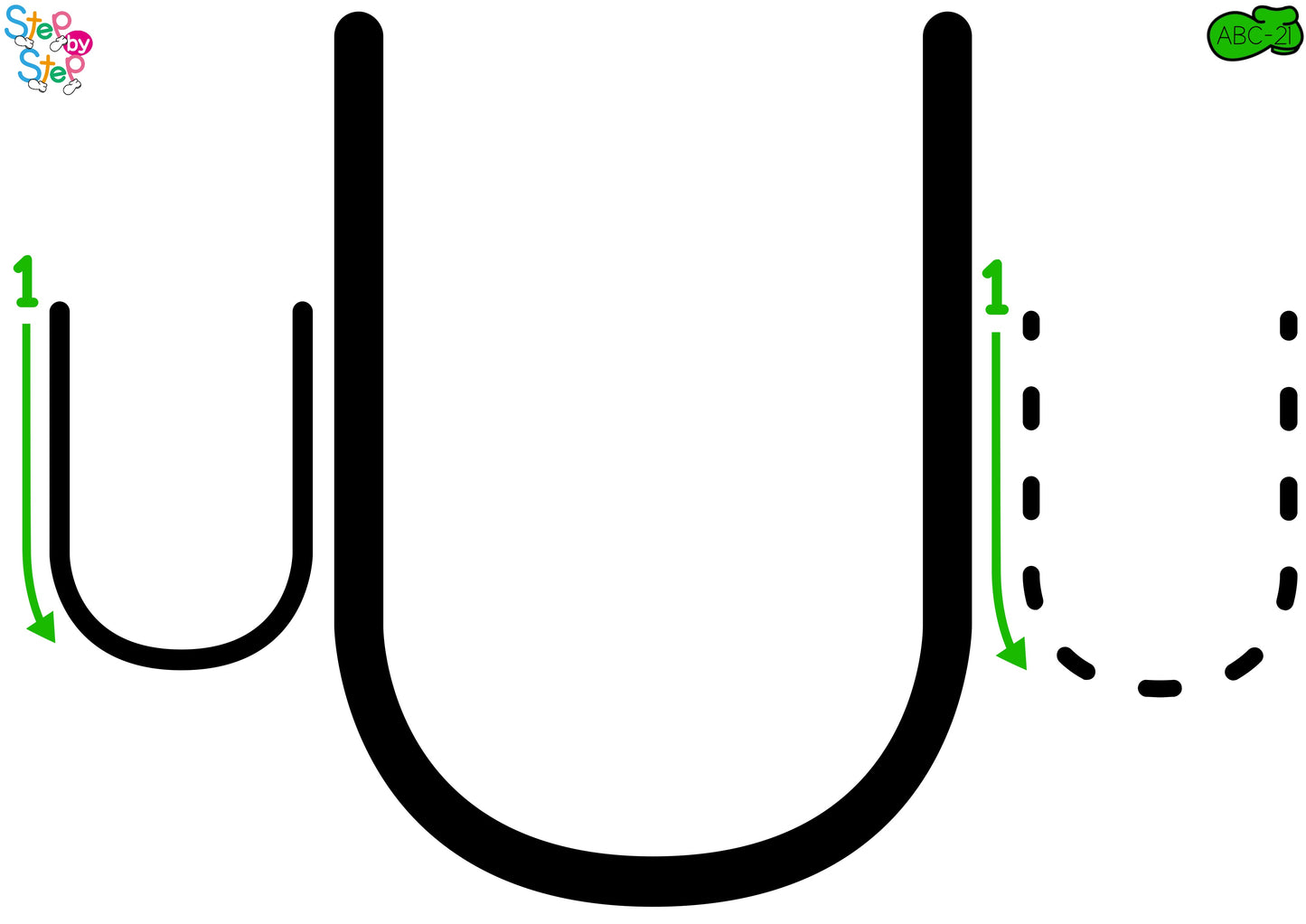 ABC Alphabet Flashcards (Book A)