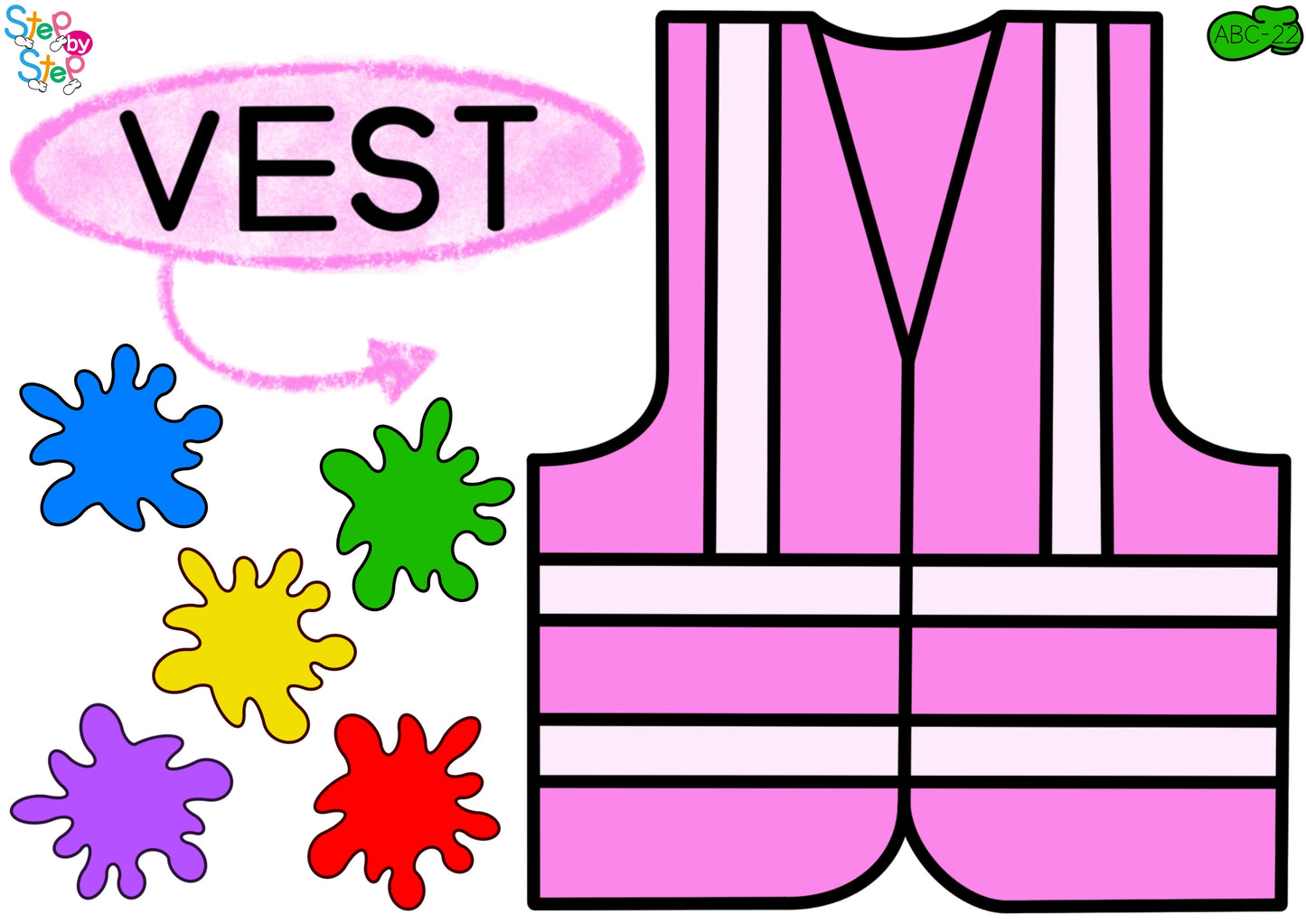 ABC Alphabet Flashcards (Book A)