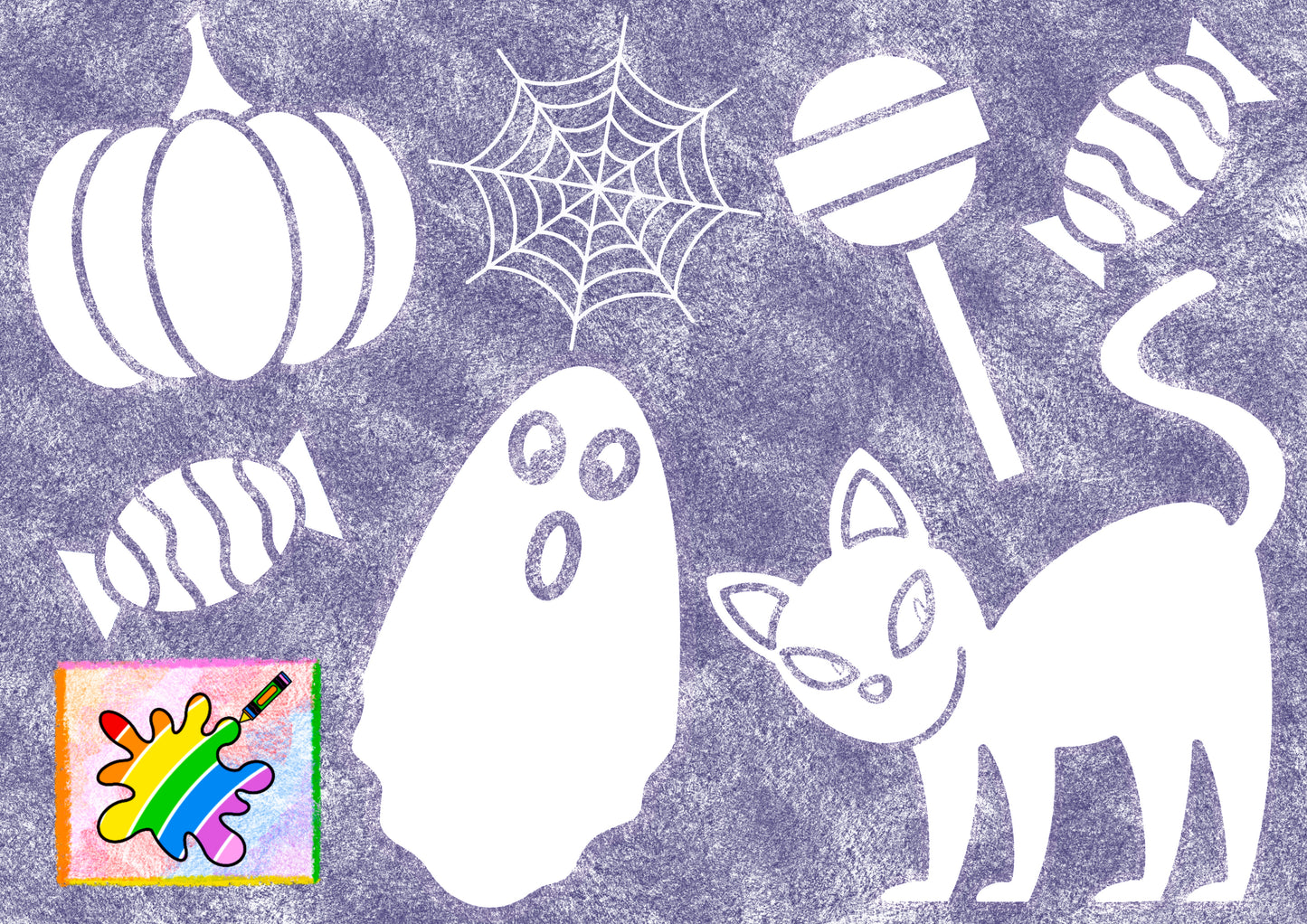 A fang-tastic Halloween coloring activity.