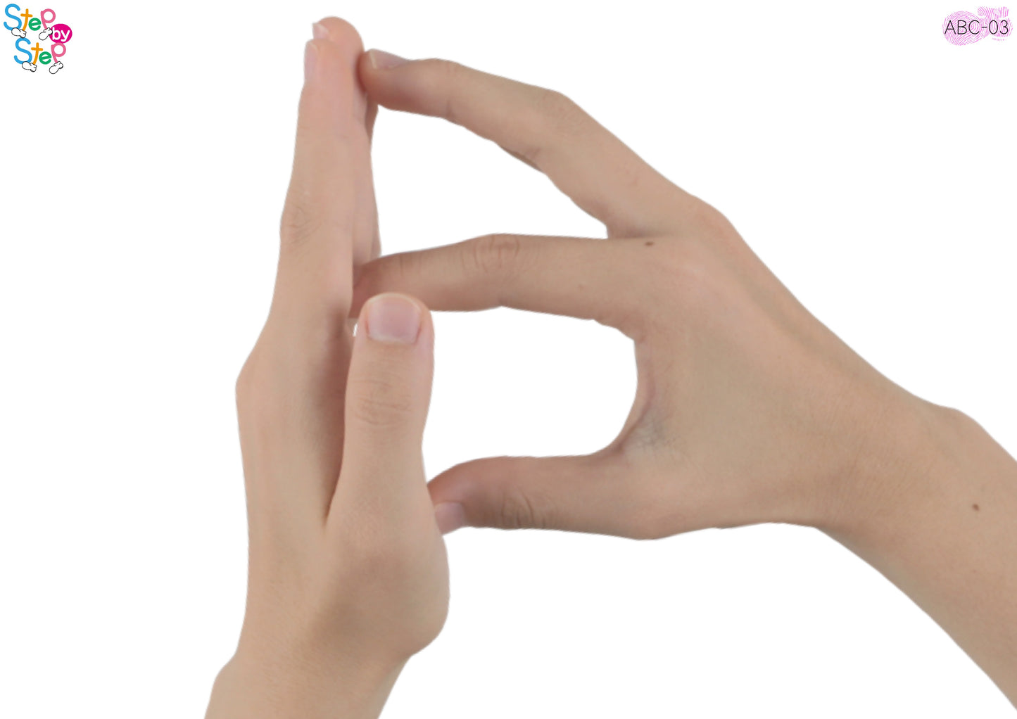 ABC Alphabet Flashcards (Finger Steps)