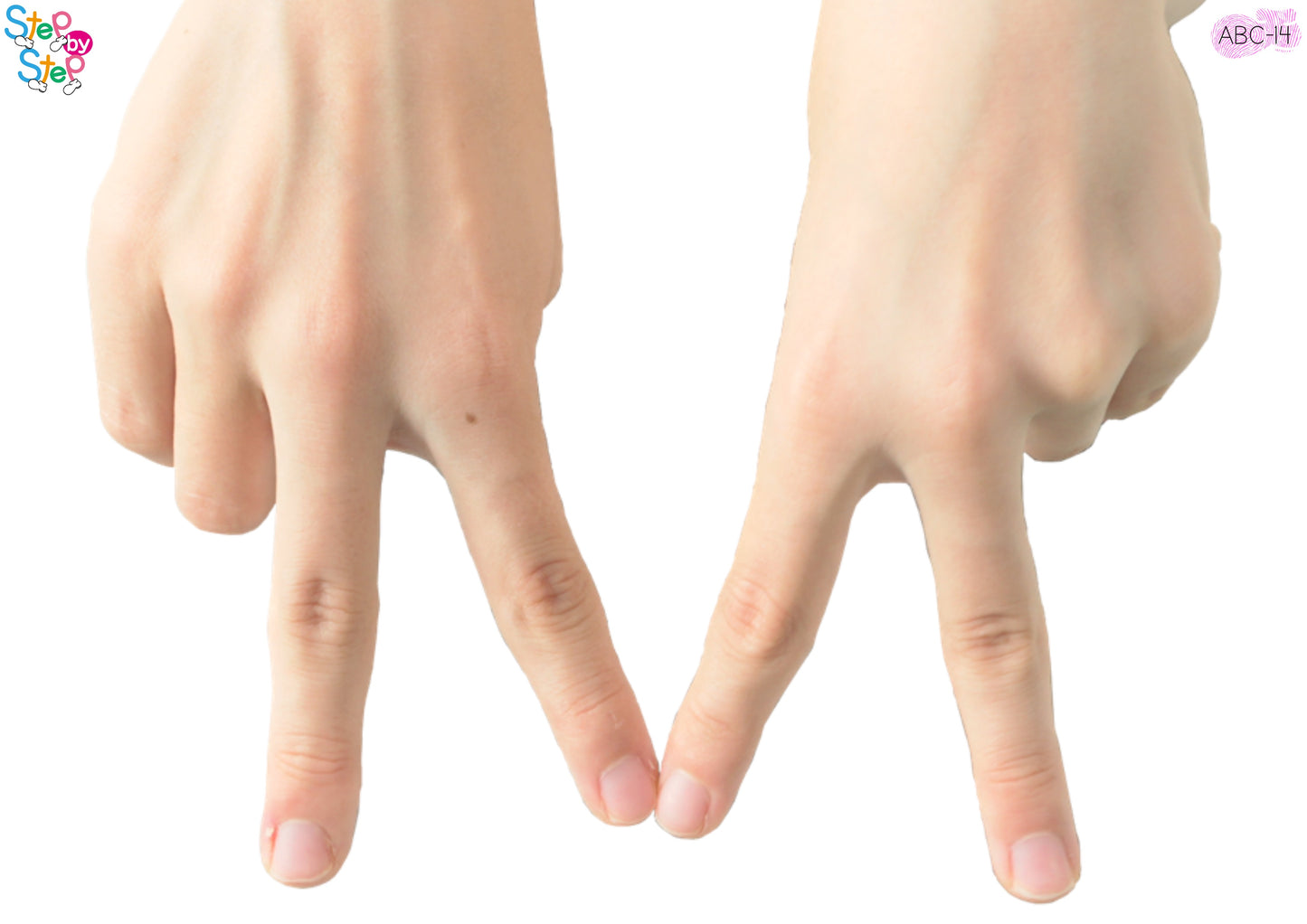 ABC Alphabet Flashcards (Finger Steps)