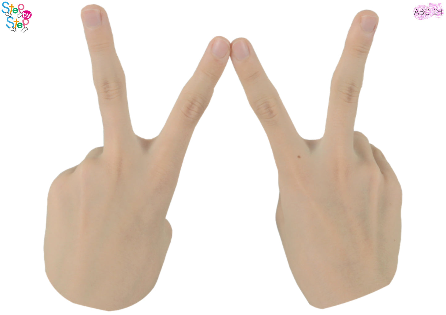 ABC Alphabet Flashcards (Finger Steps)