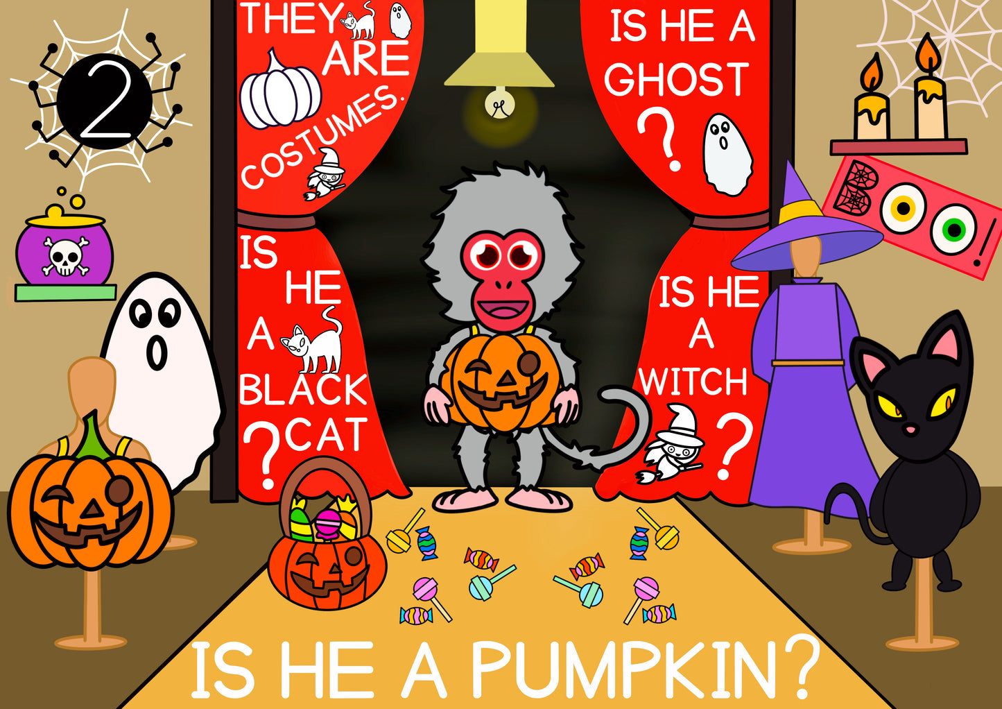Step is Trick or Treating - Step by Step English School