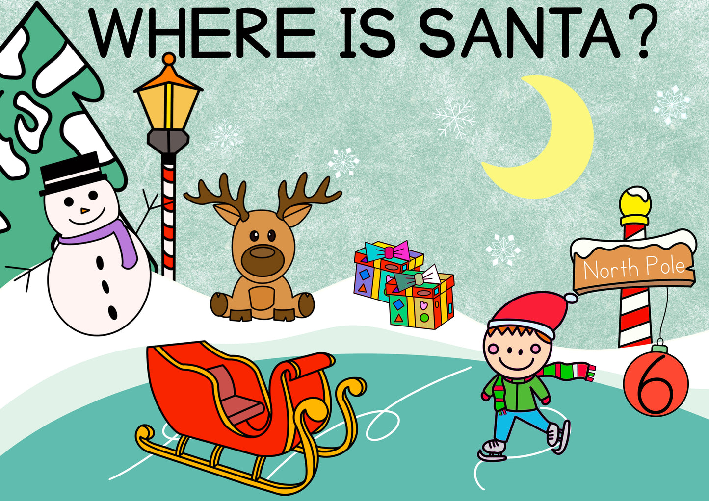 Where is Santa - Step by Step Publishing