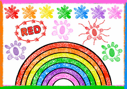 Colors Flashcards (Finger Steps)